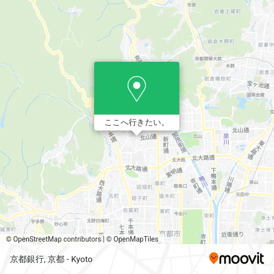 京都銀行地図