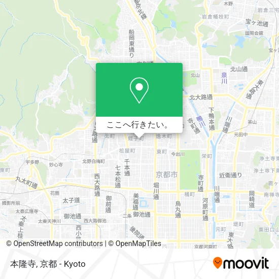 本隆寺地図