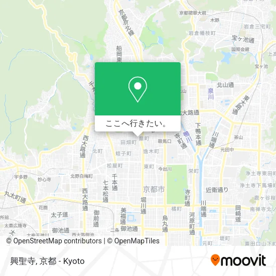 興聖寺地図