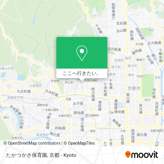 たかつかさ保育園地図