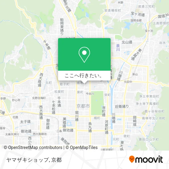 ヤマザキショップ地図