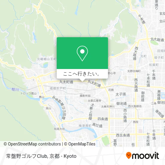 常盤野ゴルフClub地図