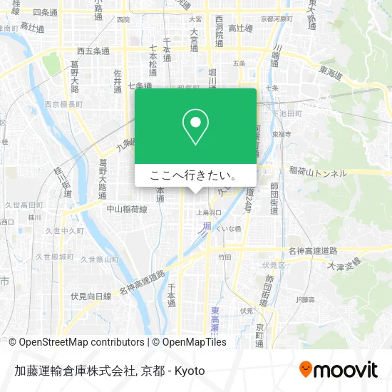 加藤運輸倉庫株式会社地図