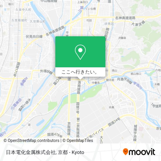 日本電化金属株式会社地図