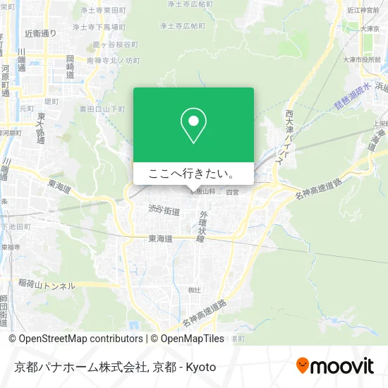 京都パナホーム株式会社地図