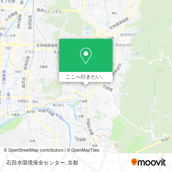 石田水環境保全センター地図