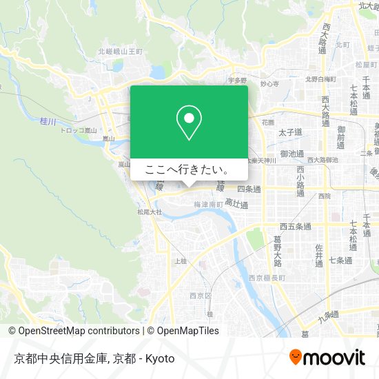 京都中央信用金庫地図