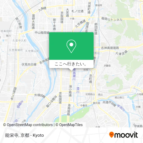 能栄寺地図