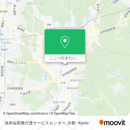 洛和会医療介護サービスセンター地図