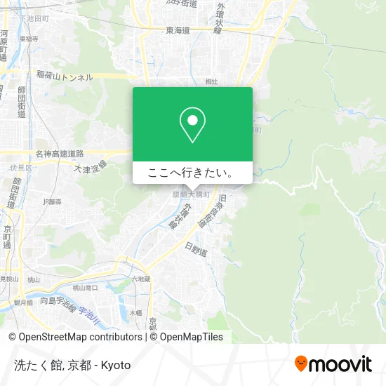 洗たく館地図