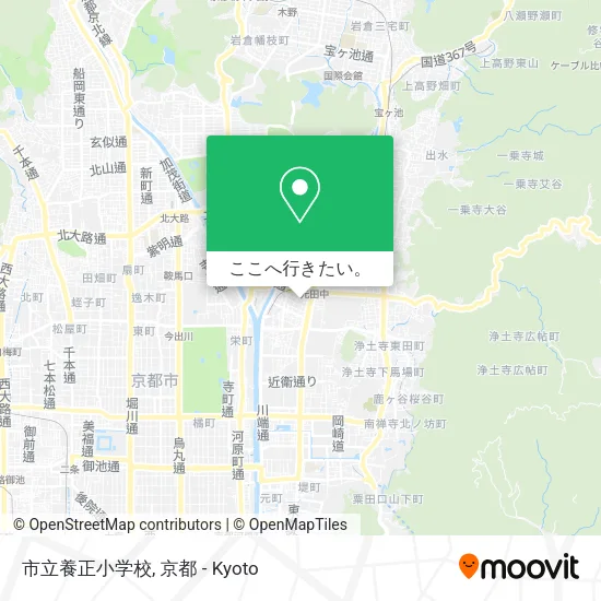 市立養正小学校地図