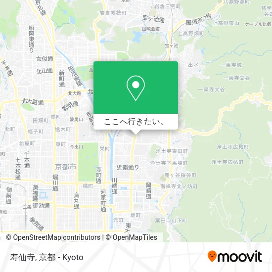寿仙寺地図