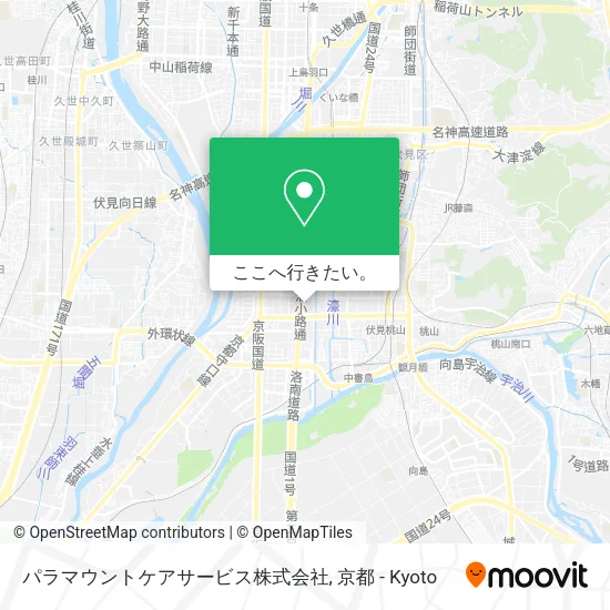 パラマウントケアサービス株式会社地図