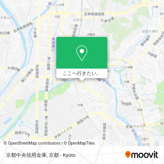 京都中央信用金庫地図