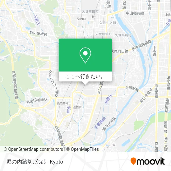 堀の内踏切地図