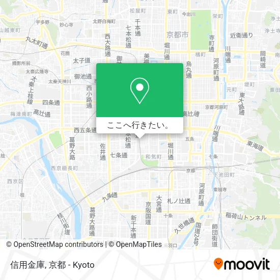 信用金庫地図