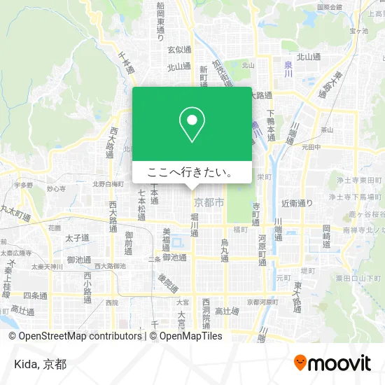 Kida地図
