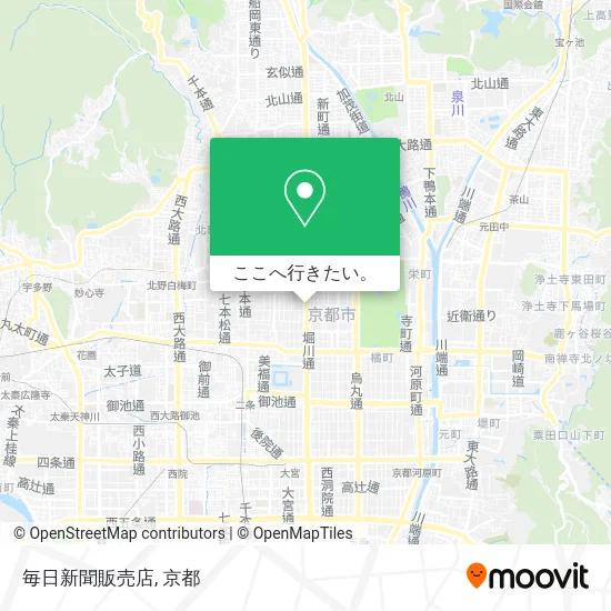 毎日新聞販売店地図