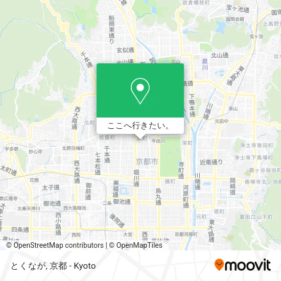 とくなが地図