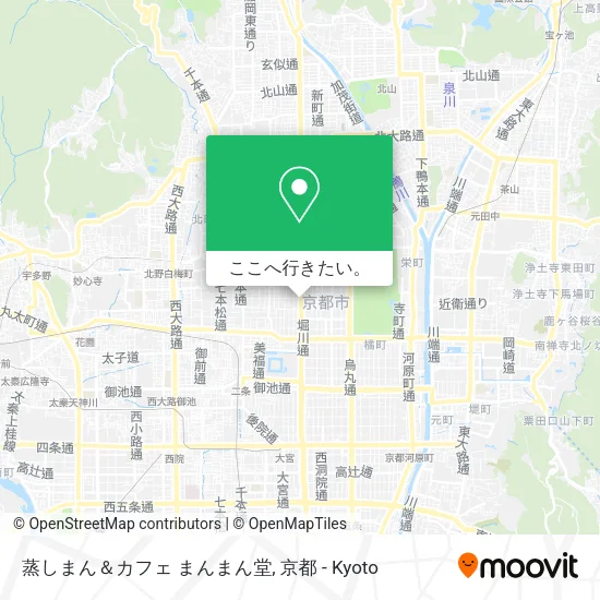 蒸しまん＆カフェ まんまん堂地図