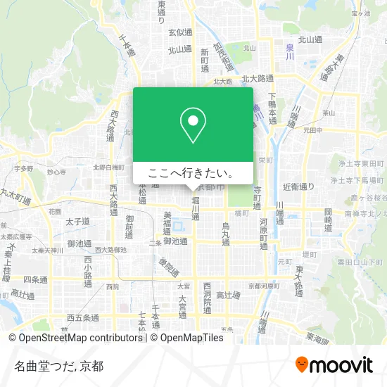 名曲堂つだ地図