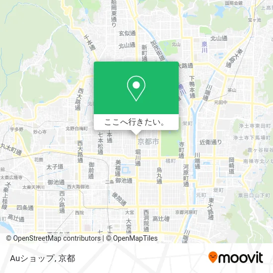 Auショップ地図