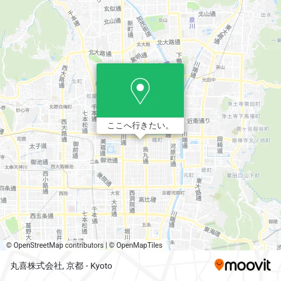 丸喜株式会社地図