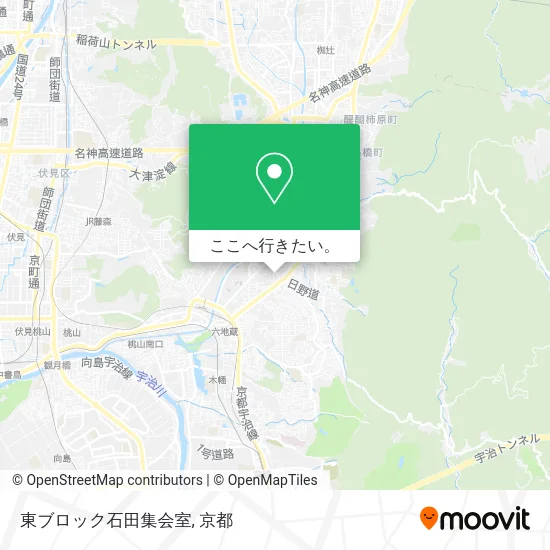 東ブロック石田集会室地図