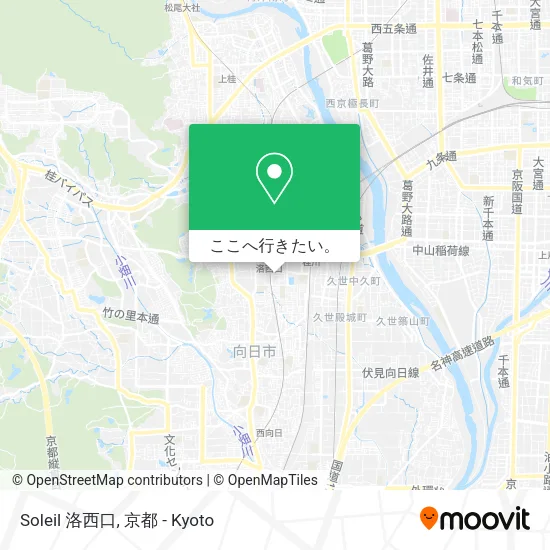 Soleil 洛西口地図