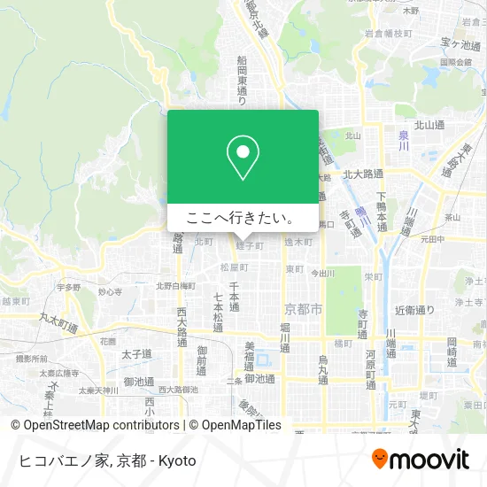 ヒコバエノ家地図