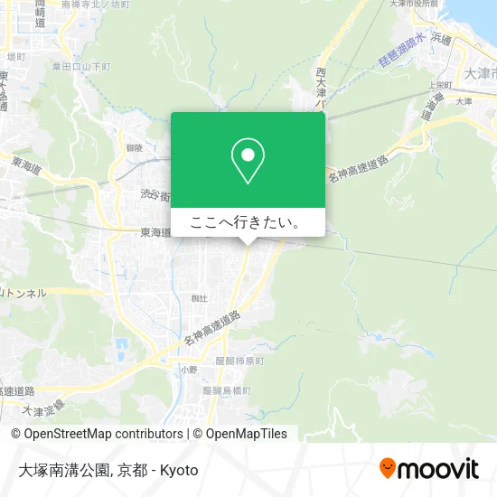 大塚南溝公園地図