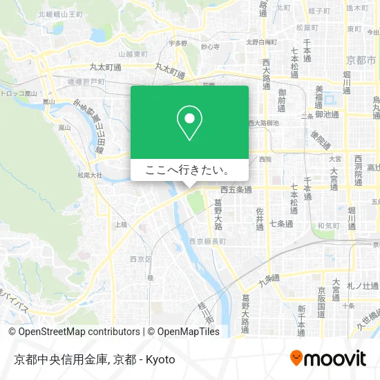 京都中央信用金庫地図