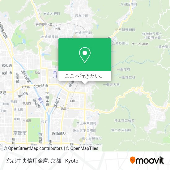 京都中央信用金庫地図