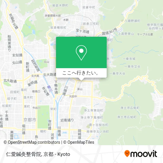 仁愛鍼灸整骨院地図