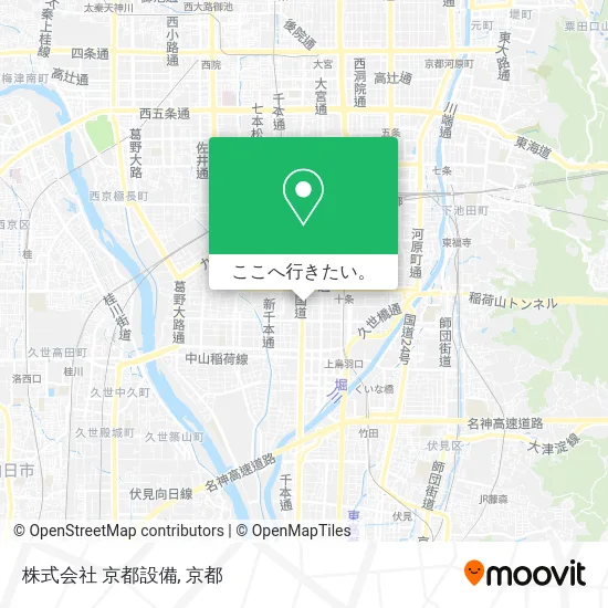 株式会社 京都設備地図