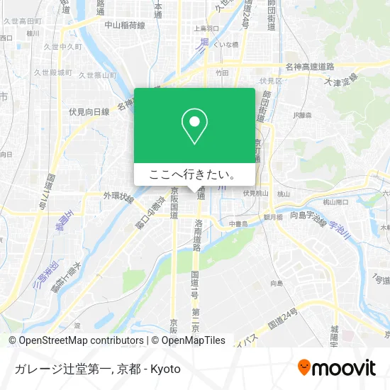 ガレージ辻堂第一地図