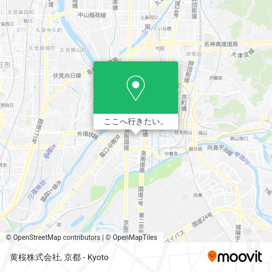 黄桜株式会社地図