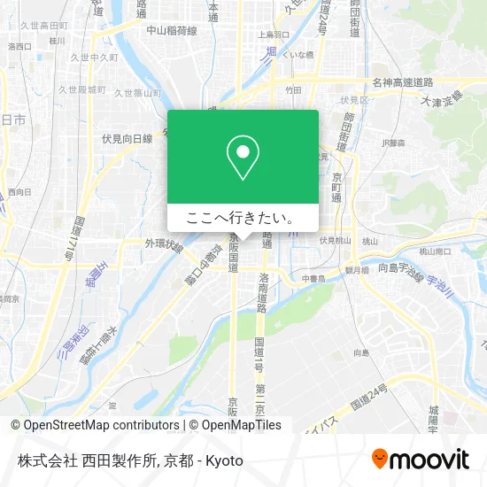 株式会社 西田製作所地図