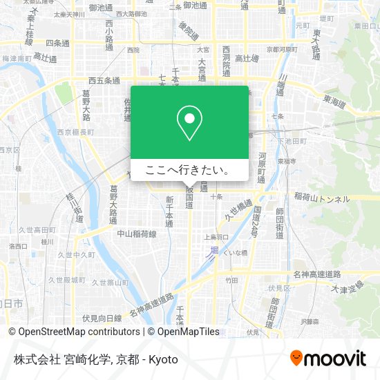 株式会社 宮崎化学地図