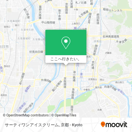 サーティワンアイスクリーム地図