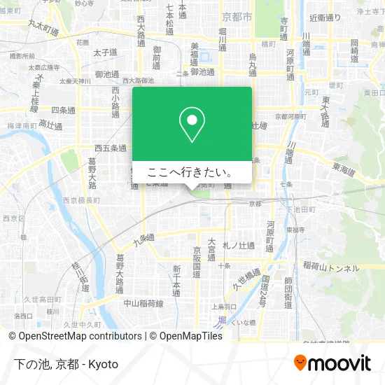 下の池地図
