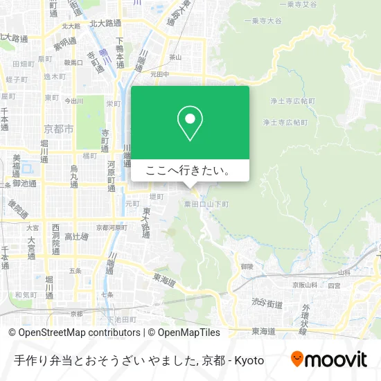 手作り弁当とおそうざい やました地図