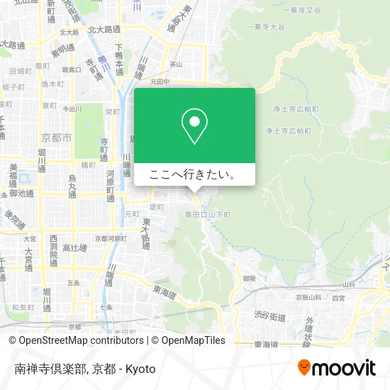南禅寺倶楽部地図