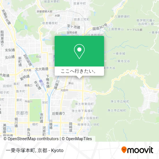 一乗寺塚本町地図