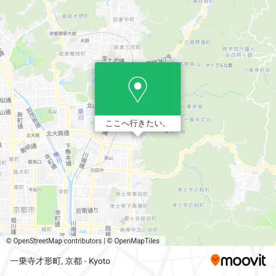 一乗寺才形町地図
