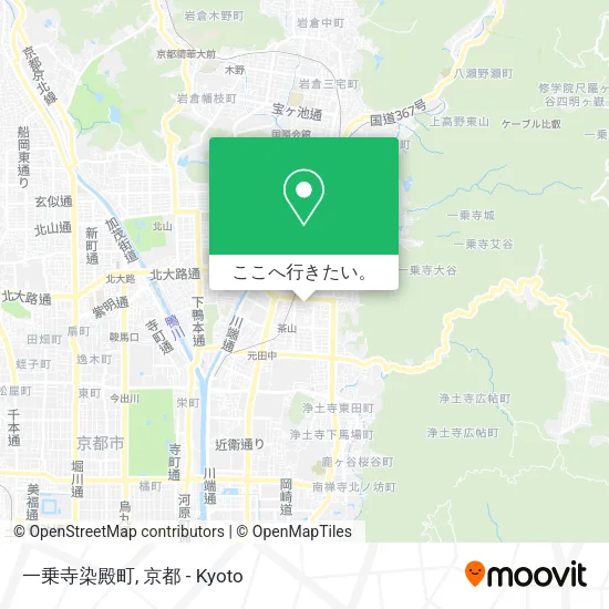 一乗寺染殿町地図
