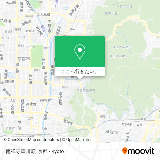 南禅寺草川町地図