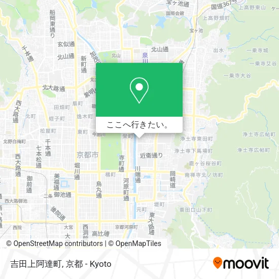 吉田上阿達町地図