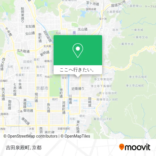 吉田泉殿町地図