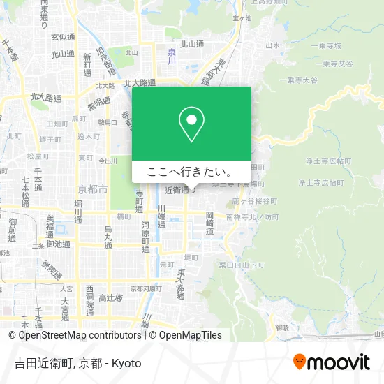 吉田近衛町地図